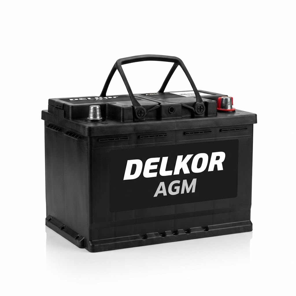 Delkor S46B24R AGM battery