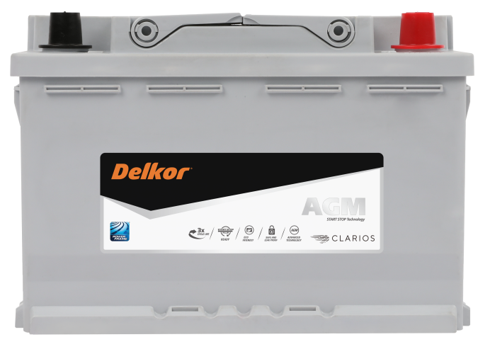 Delkor S34B20R AGM battery