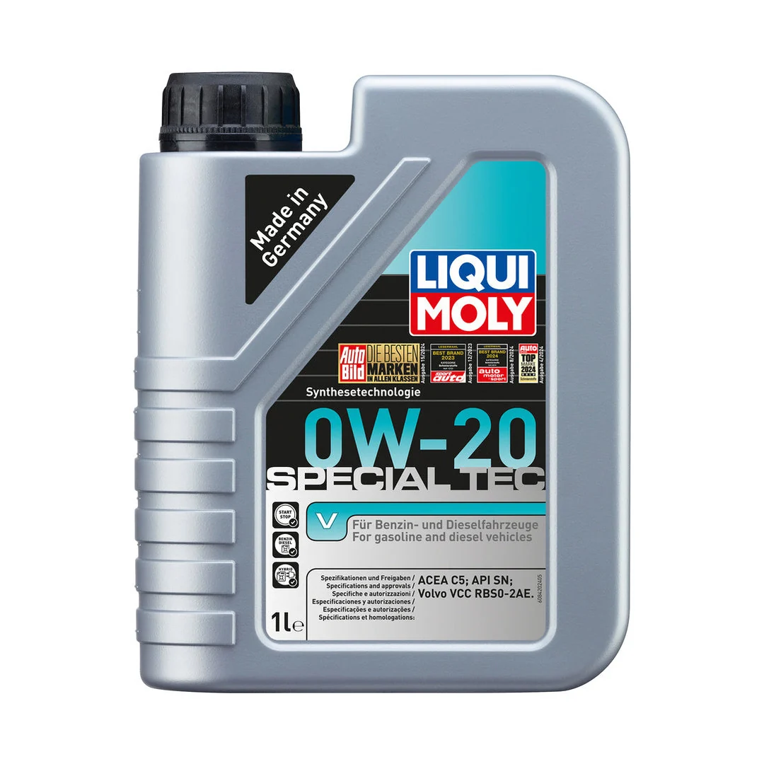 Liqui Moly Special Tec V 0W-20 engine oil bottle